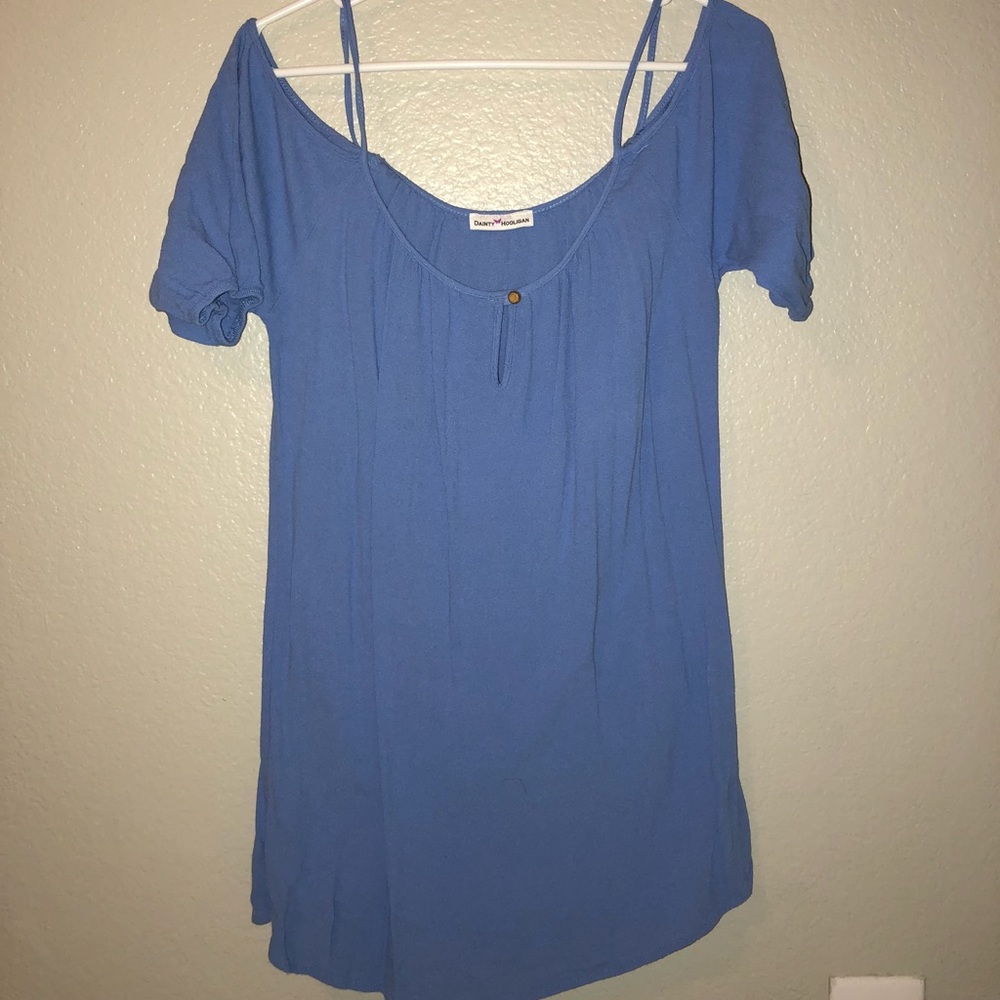 Dusty Blue Dress